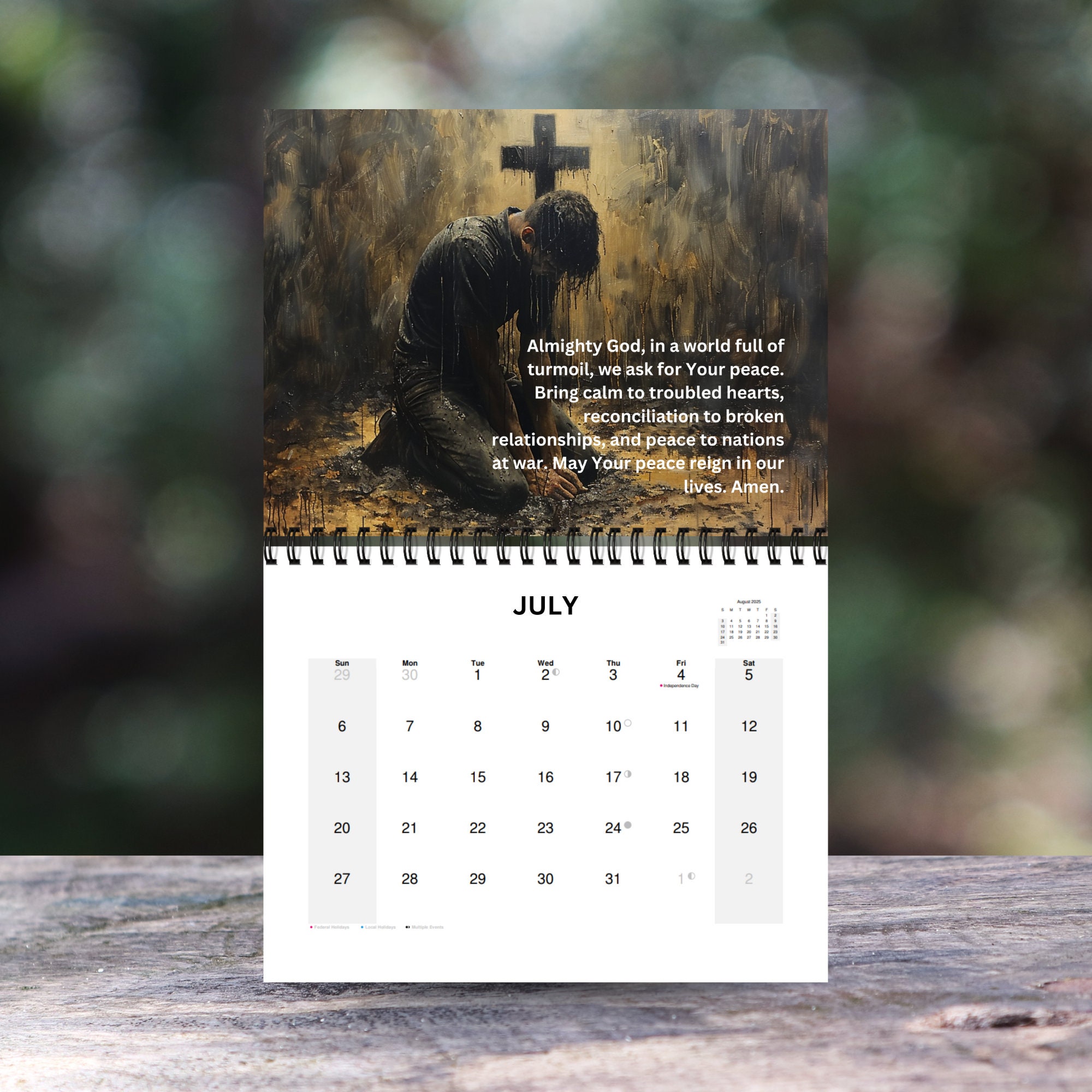 2025 Prayer Calendar | Christian Calendar