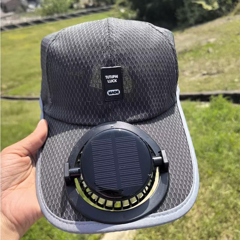 ⏰LAST DAY SALE 50% OFF💥Solar Rechargeable Peaked Cap