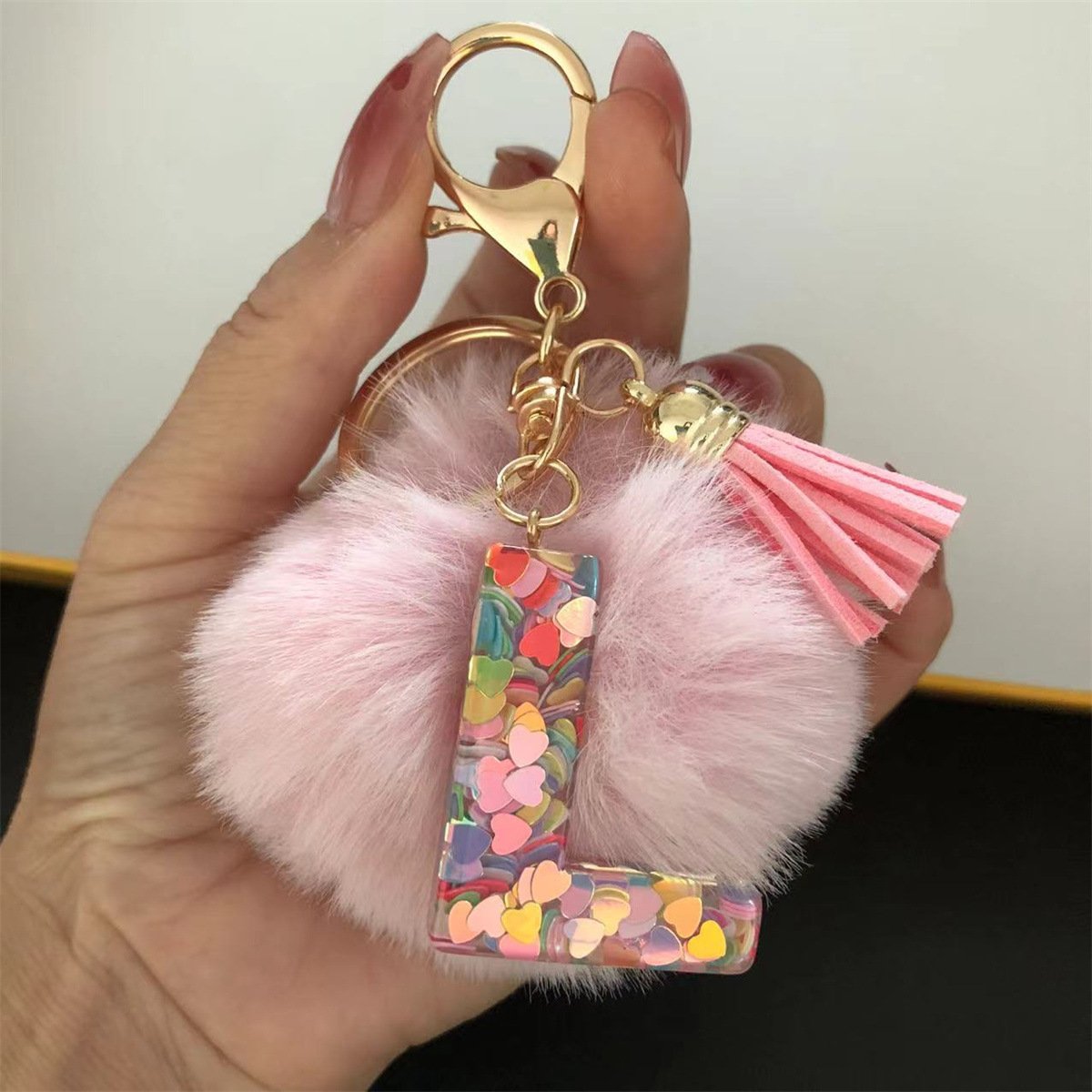 🎄TikTok Christmas Sale - 70% OFF🎄Initial Letter Keychains🦋