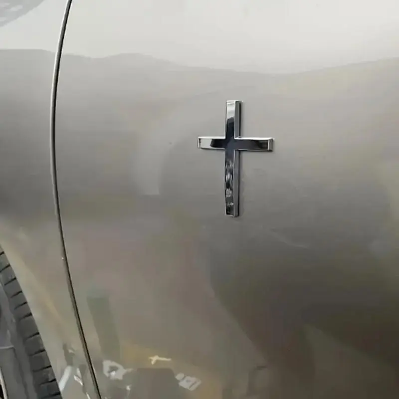 ✝️100% Handmade 3D Cross Metal Sticker(𝐒𝐦𝐢𝐭𝐡 𝐇𝐚𝐧𝐝𝐦𝐚𝐝𝐞®)