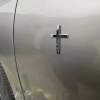 ✝️100% Handmade 3D Cross Metal Sticker(𝐒𝐦𝐢𝐭𝐡 𝐇𝐚𝐧𝐝𝐦𝐚𝐝𝐞®)