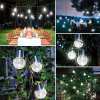 💖Mother's Day Promotion 48% OFF-🎁-Multicolor Crackle Glass Hanging Solar Lights