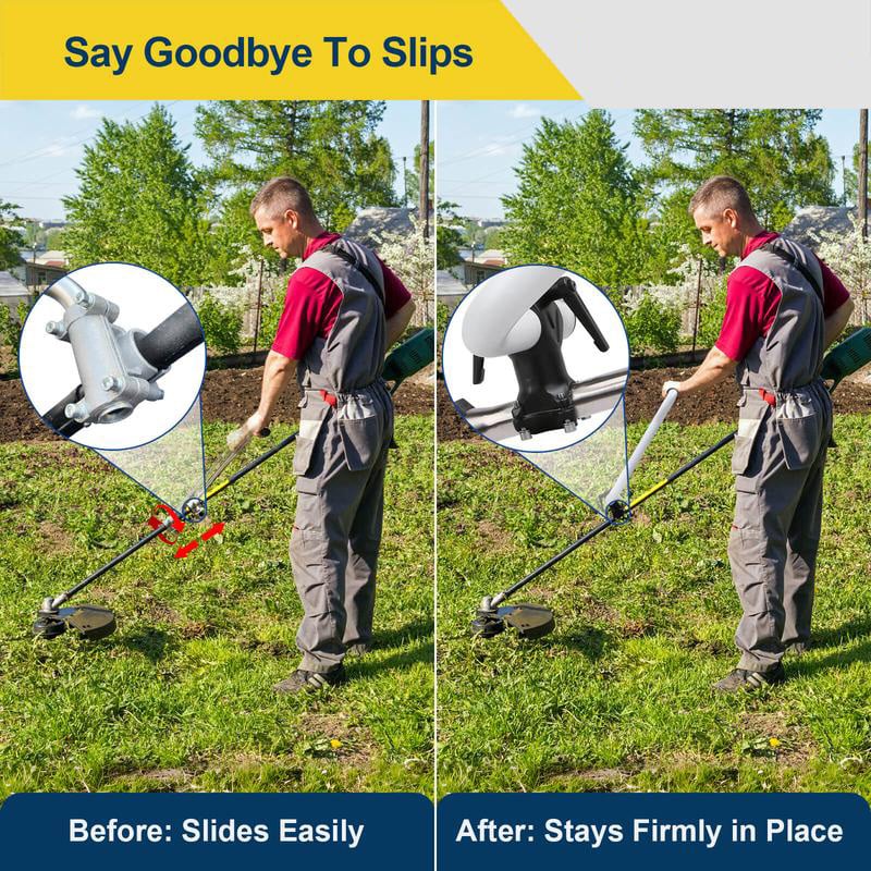 🔥Last Day Promotion - 70% OFF🔥Ergonomic Weed Eater Handle Extension Weed Wacker Trimmer Grip