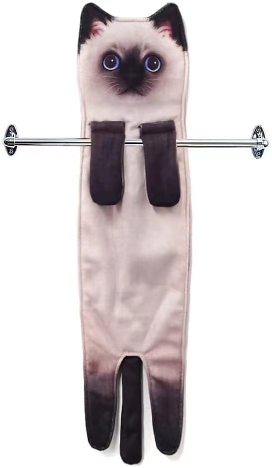 🔥Last Day Promotion 70% OFF😸Funny Cat Hand Towels