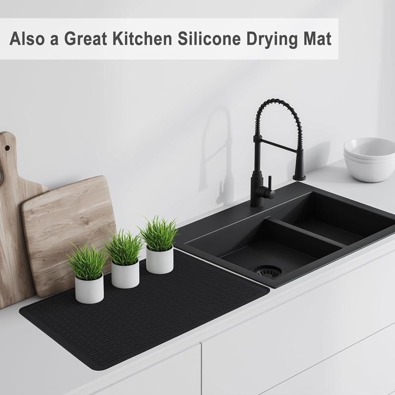 🔥Last Day 50% OFF-🔥Heat-Resistant Silicone Stove Cover Mat & Utensils