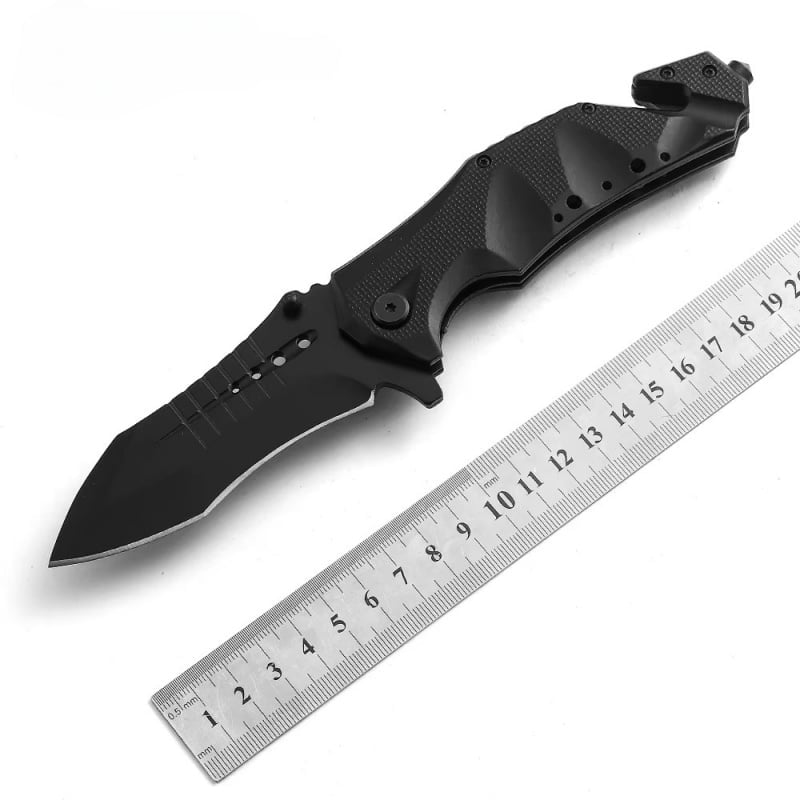 Nighthawk Survival Knife! ⚔️ Glass Breaker + Multi-Tool