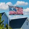 🔥Last Day 49% OFF🔴🔵⚪ - Charlie Kirk Freedom Great American Patriot Justice Memorial Patriotic Eagle US Grommet Flag