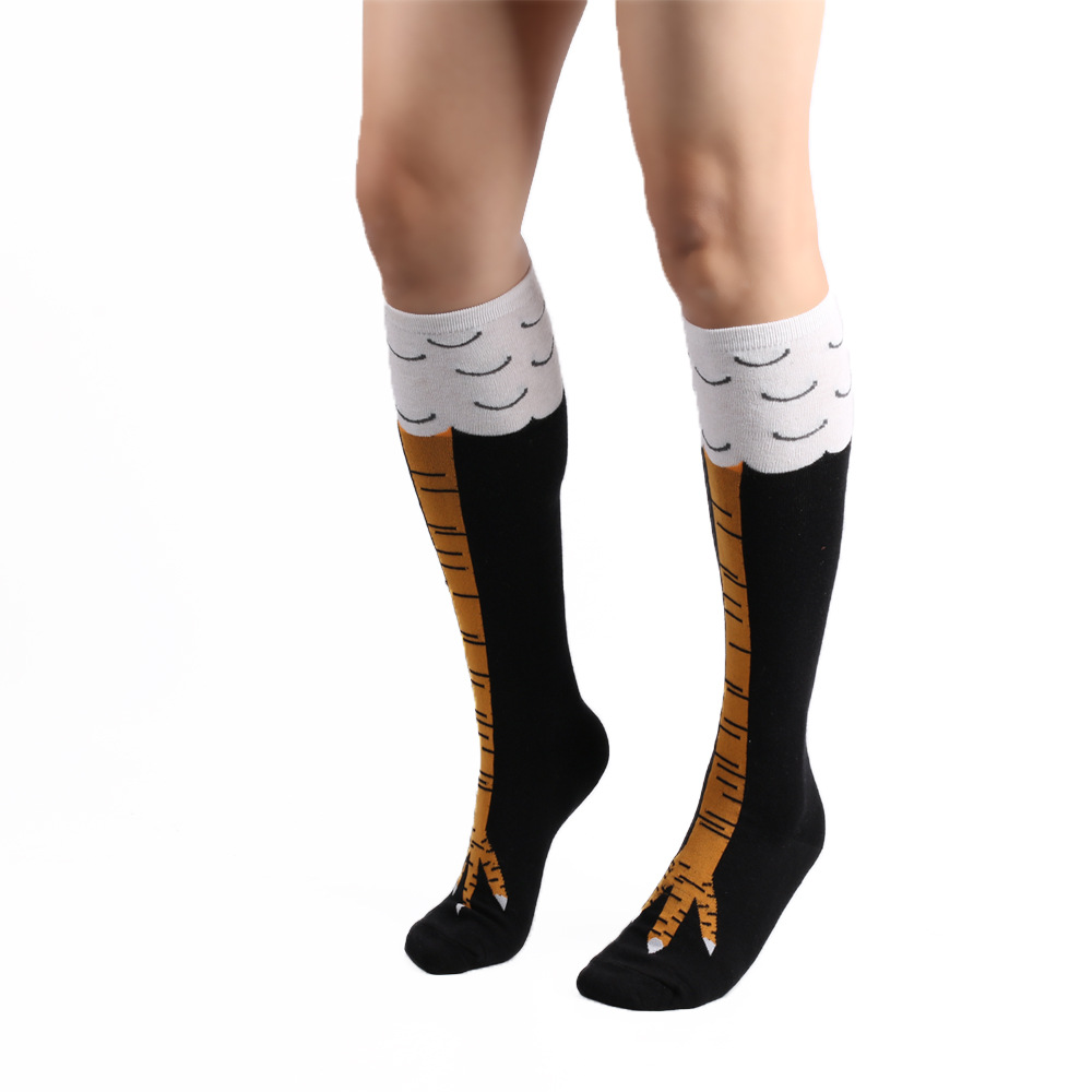 (Mother's Day Sale -50%OFF) Funny Chicken Leg Gift Holiday Socks-Buy 3 Get Extra 20%OFF