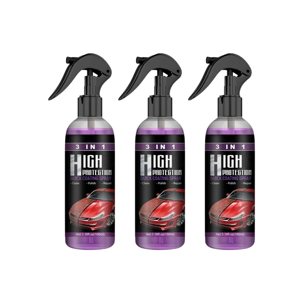 💥LAST DAY SALE 50% OFF💥3 in 1 Ceramic Car Coating Spray - BUY 2 Get 1 Free