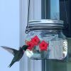 🔥(Last Day Promotion - 50% OFF)Beautiful Mason Jar Hummingbird Feeder W/Three Ports🐦-BUY 2 FREE SHIPPING