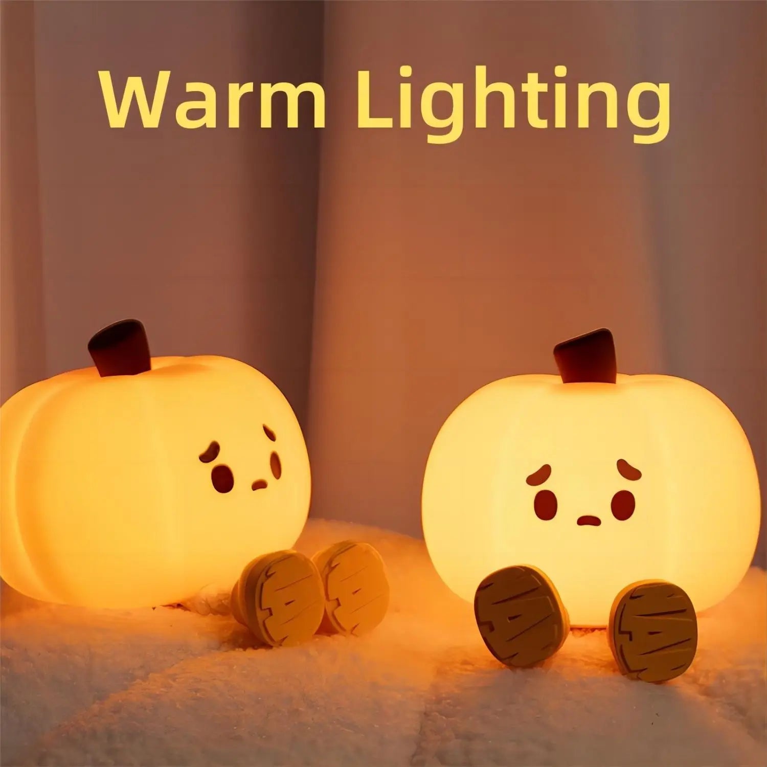 🔥Last Day Promotion 70% OFF🔥Pumpkin Glow Lamp⚡BUY 2 FREE SHIPPING