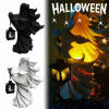 🔥Last Day 49% OFF - Lantern Cracker Barrel Ghost Statue Halloween Decor