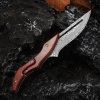 Damascus Outdoor Mechanical Folding Knife