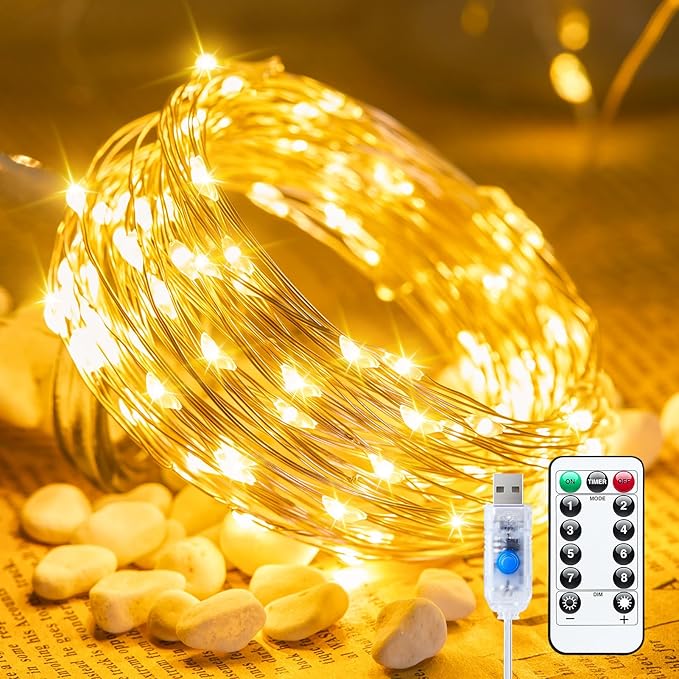 🔥CHRISTMAS SALE 50% OFF🎄8 Modes Christmas LED Firefly Twinkle String Lights