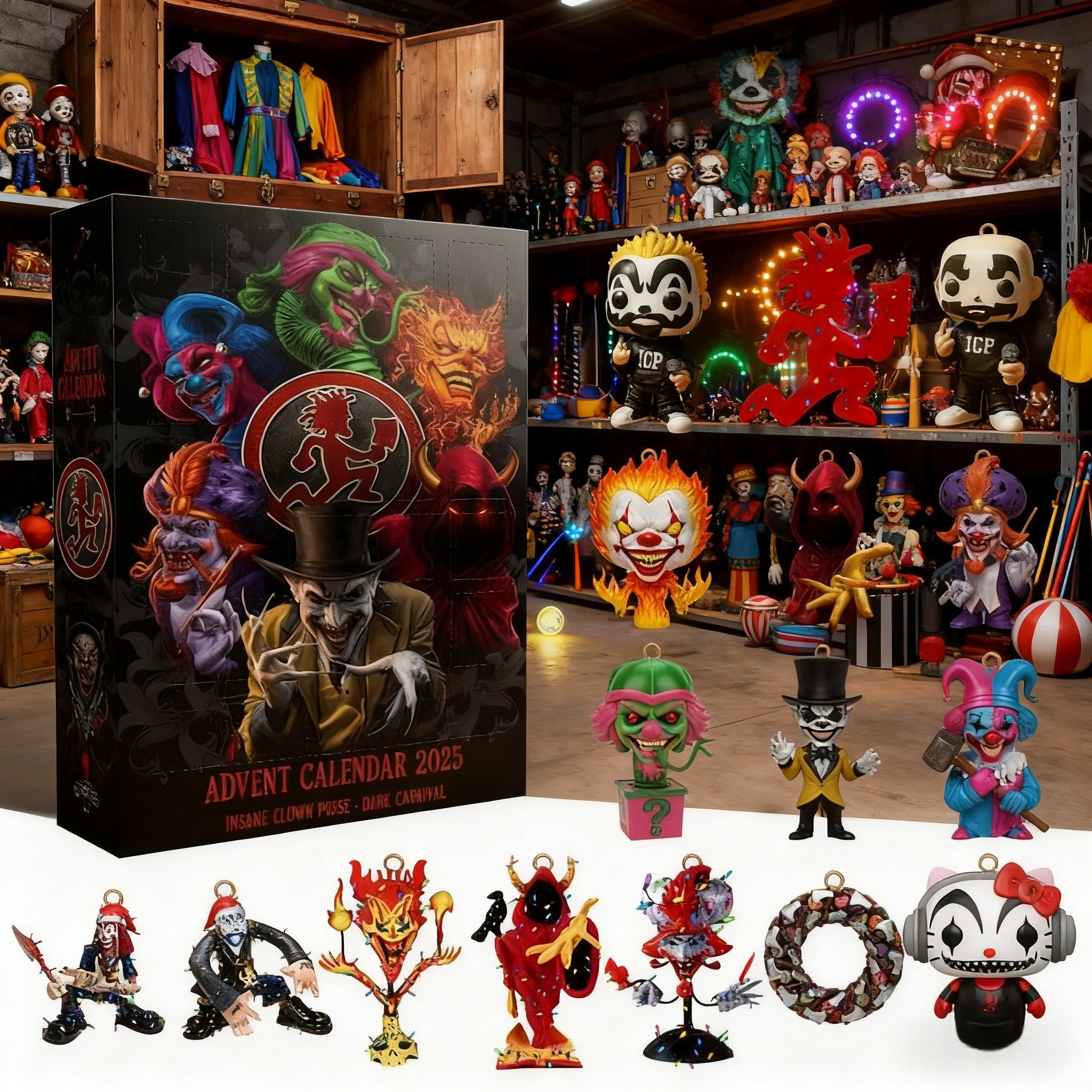 🔥Last Day 50% OFF -🎄Insane Clown Posse Advent Calendar 2025