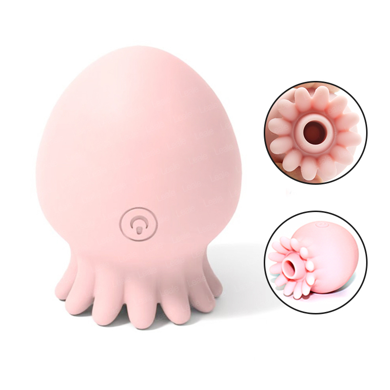 SHEMESIX - Jellyfish Shape G-Spot Stimulator Vibrating Suction Cup Sex Toy