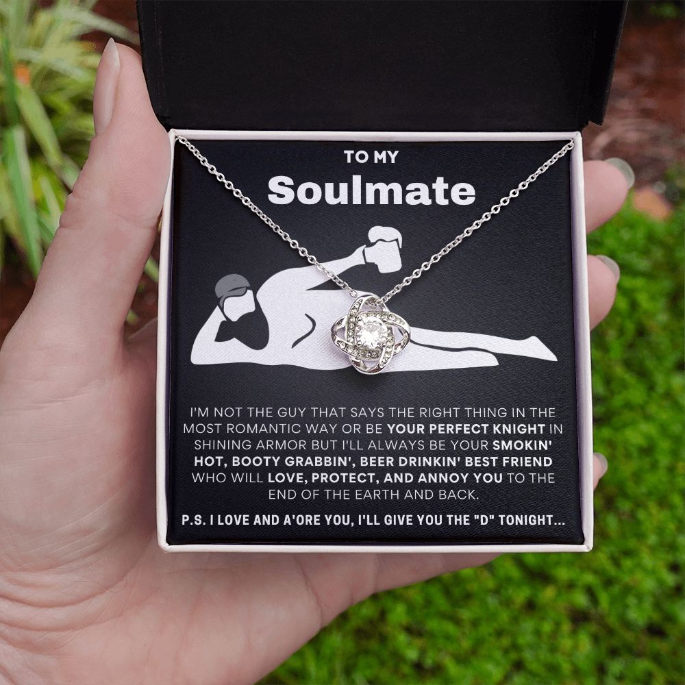 To My Soulmate... | Premium Love Knot Necklace