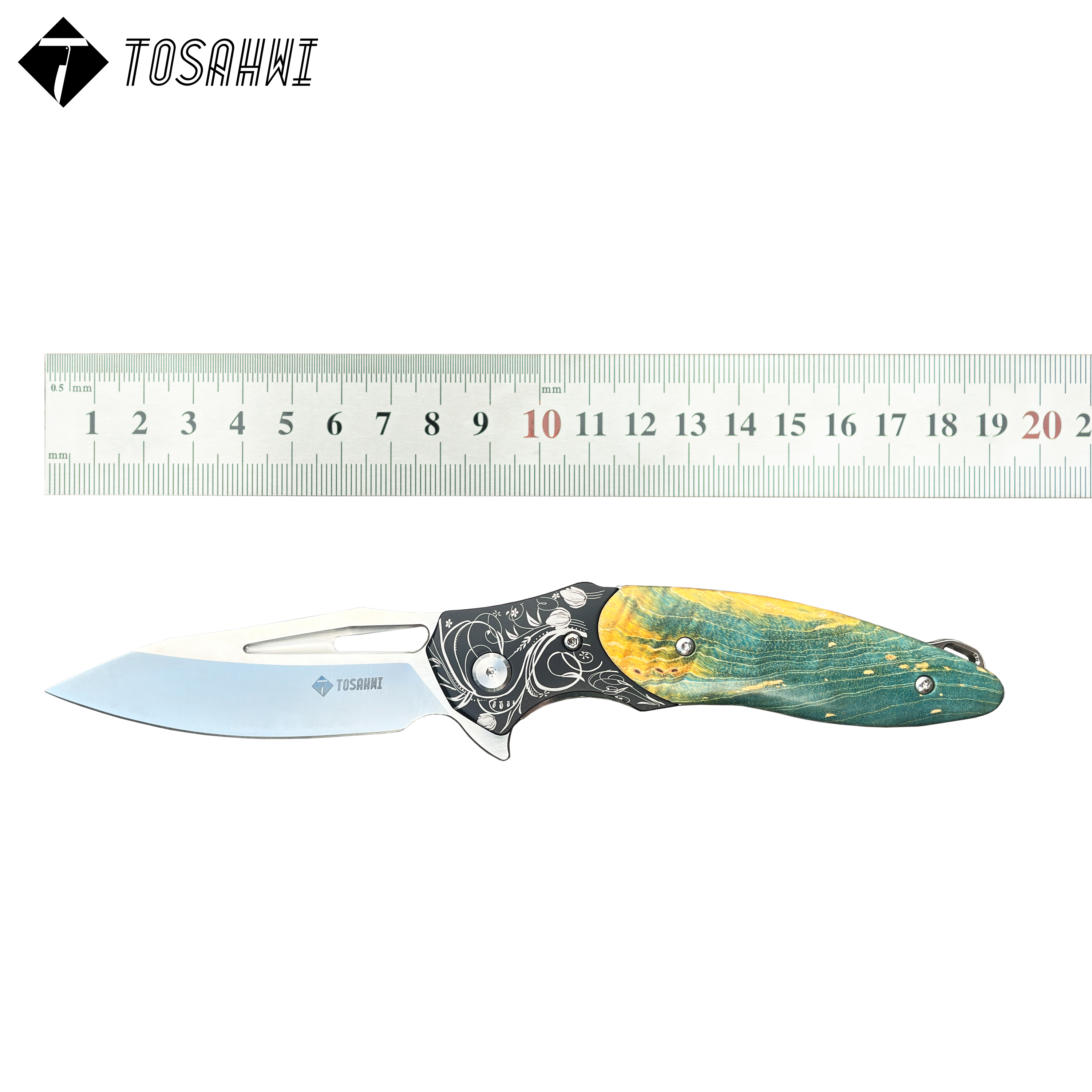 TOSAHWI HANDMADE Outdoor Folding Knife-ZQ0251