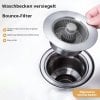 🔥Letzter Tag 50% RABATT – Verbessertes 3-in-1-Abflusssieb für die Küchenspüle