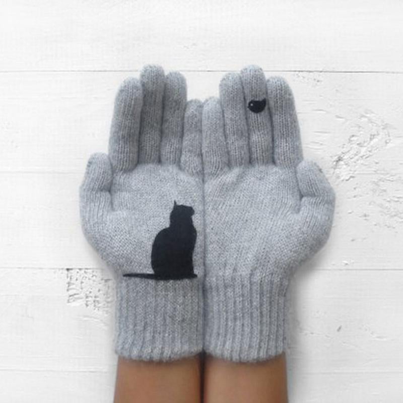 Idearock™Cat Fan Cotton Gloves