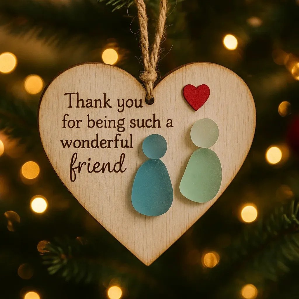🔥LAST DAY 49% OFF - Timeless Friendship Heart Keepsake