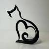 Cat Minimalistic Sculpture
