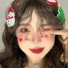 🎄Christmas Sale- SAVE 50% OFF🎄Christmas Customization - Christmas Creative Makeup Stickers(5 PCS)⛄