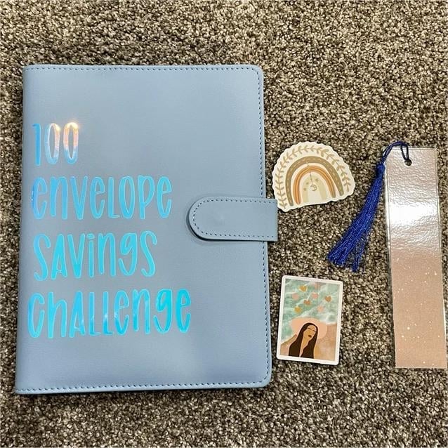 ✉️100 Envelope Savings Challenge Book