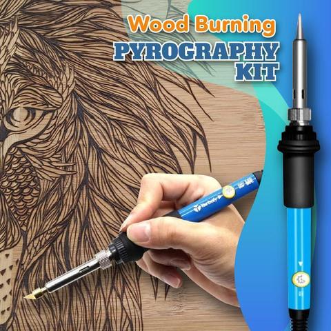 (💥New Year Flash Sale💥-48% OFF)WOOD BURNING PYROGRAPHY KIT(Buy 2 get Free shipping!)