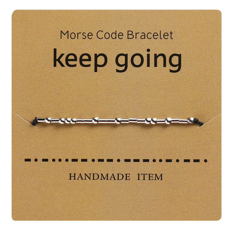 (Hot Sale-Save 50% OFF) Morse Code Bracelet