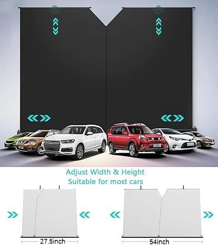 ⏰LAST DAY SALE 50% OFF - 2025 New Automatic Retractable Car Sunshade