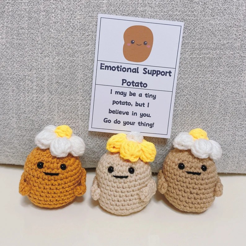 🥔Handmade Emotional Support Positive Potato Gift