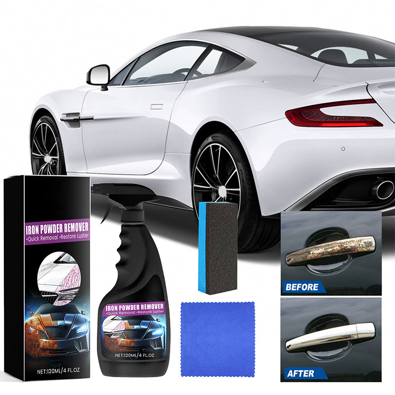 🔥Last Day Promotion 70% OFF🔥Efficient Car Rust Removal Spray Set⚡BUY 2 GET 1 FREE(3PCS)