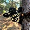 🎁TikTok Last Day Sale - 70% OFF🔥Peek-a-Boo Flipping Off Bigfoot Metal Sign