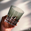 Light Gray Star Edo Kiriko Whiskey Glass
