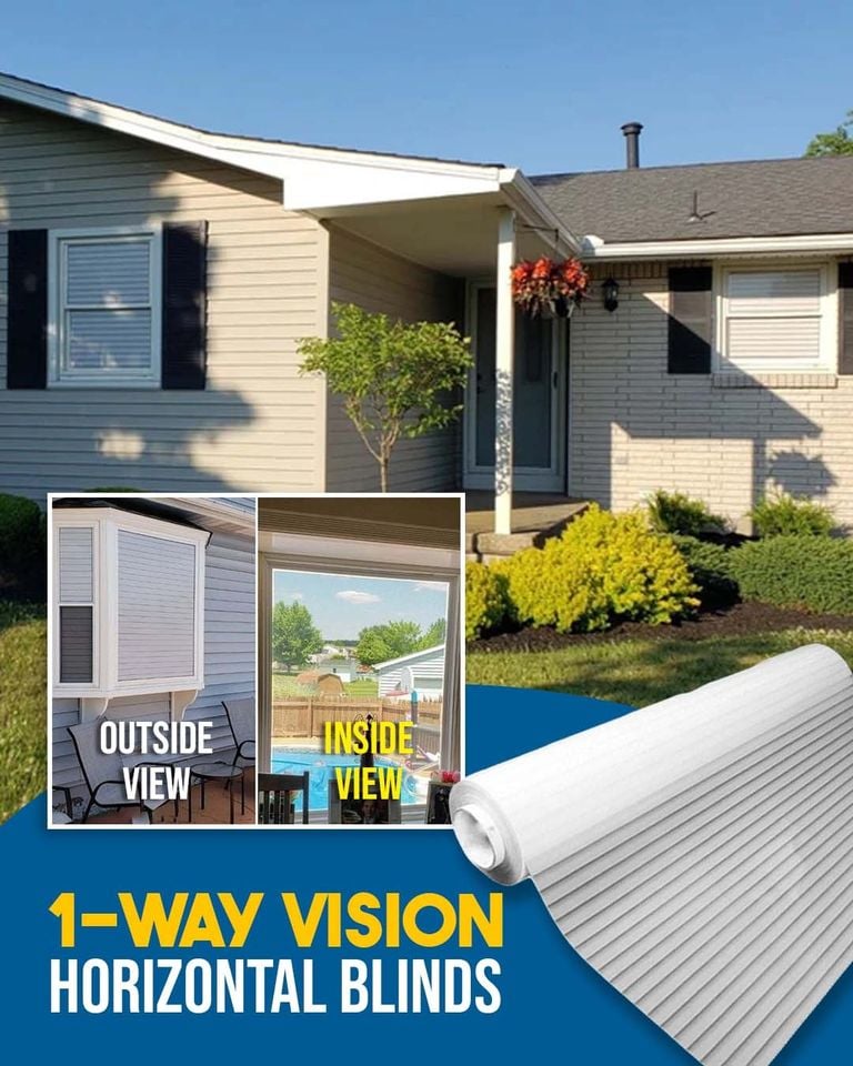 (🔥LAST DAY SALE - 50% OFF) One-Way Imitation Blinds Privacy Window Cover