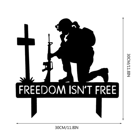 🎖️July 4th Flash Sale: 50% OFF Sitewide! 💕Handmade Memorial Metal Plaque For Soldiers