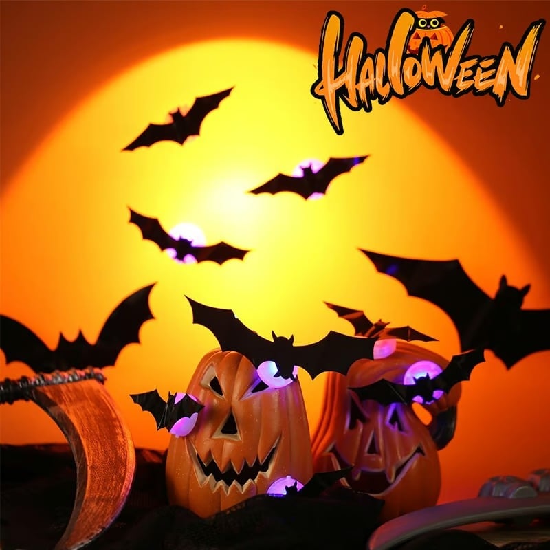 🎁TikTok Last Day Sale - 70% OFF✨Halloween 3D Lighted Bats