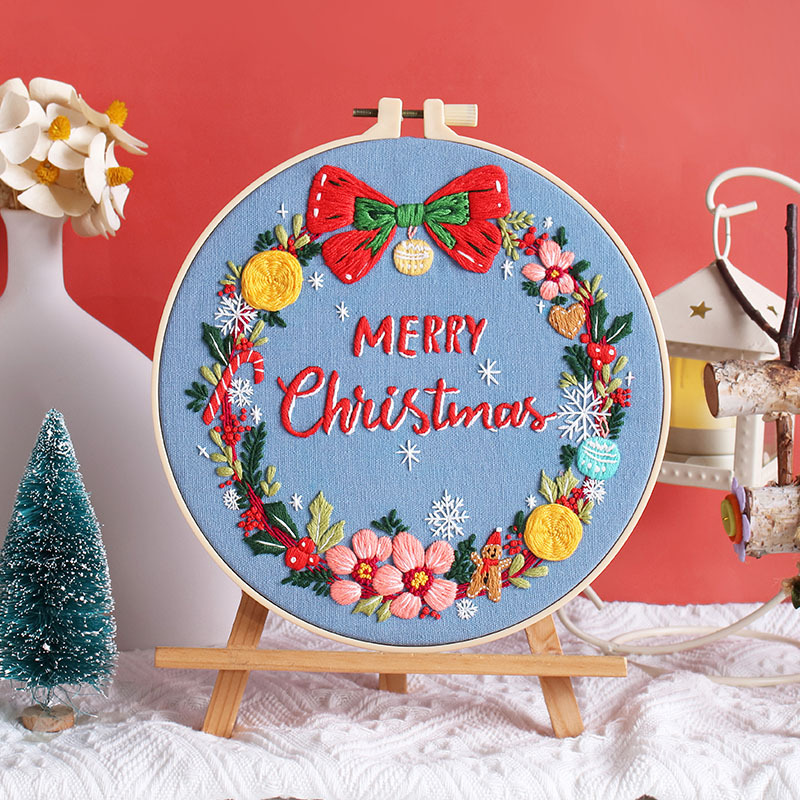 🔥Early Christmas Promotion !!! - Christmas Embroidery KIT [ Buy 2 GET 1 FREE ]