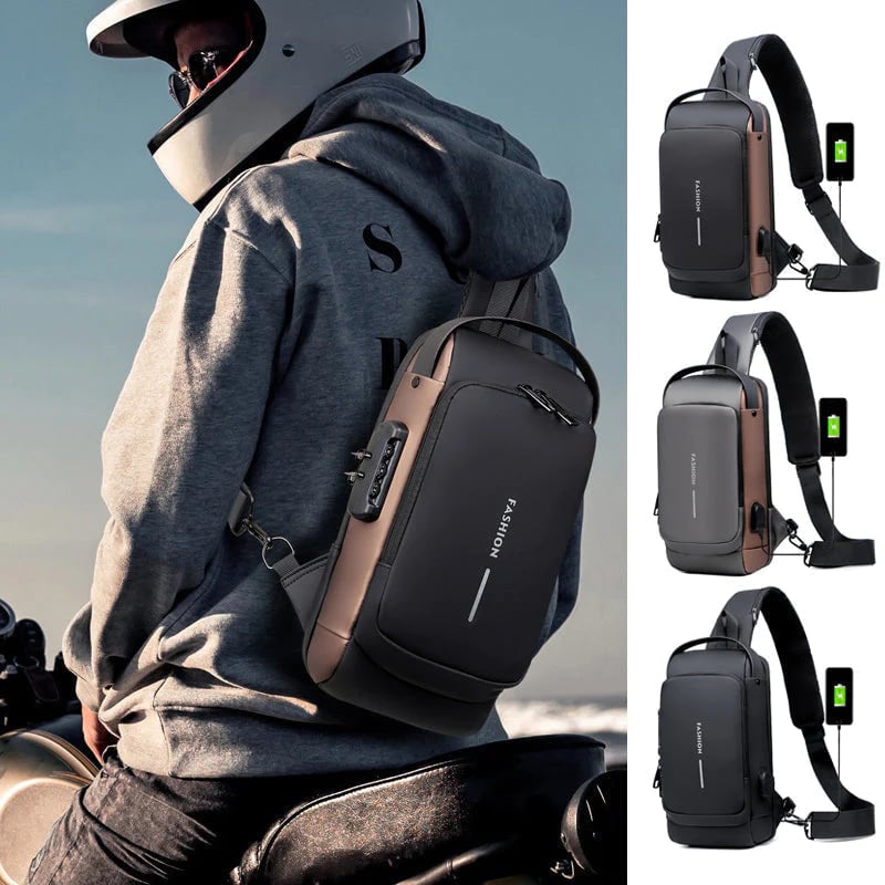 💥LAST DAY SALE 70% OFF💥USB Charging Sport Sling Anti-theft Shoulder Bag⚡BUY 2 FREE SHIPPING