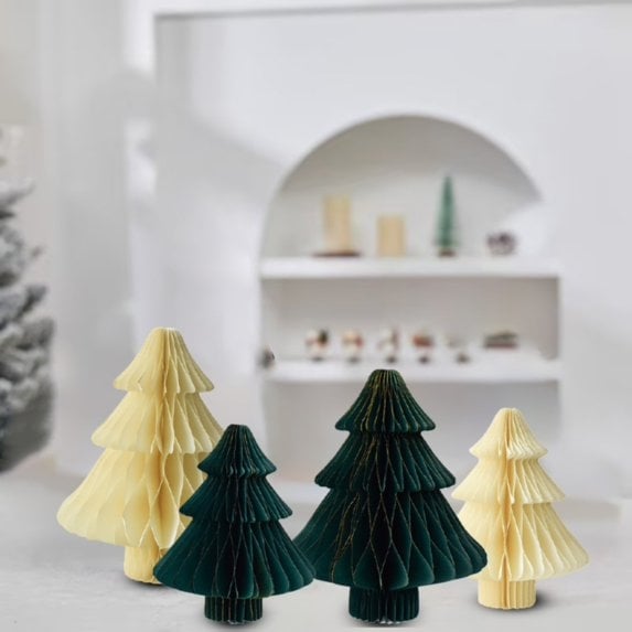 🔥Last Day Promotion 70% OFF🔥Foldable Honeycomb Paper Christmas Trees