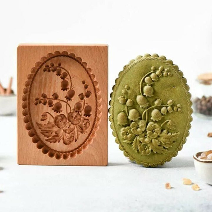 (🔥Last Day Promotion- SAVE 70% OFF)Nonstick Cookie Embossing Tool-Buy 4 Get Extra 20% OFF & Free Shipping