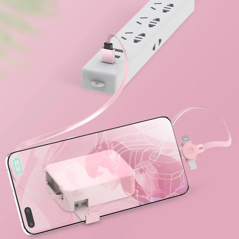 (🎄Christmas Hot Sale - 49% Off) 3-in-1 Data Cable Phone Stand - Buy 4 Get Extra 20% Off