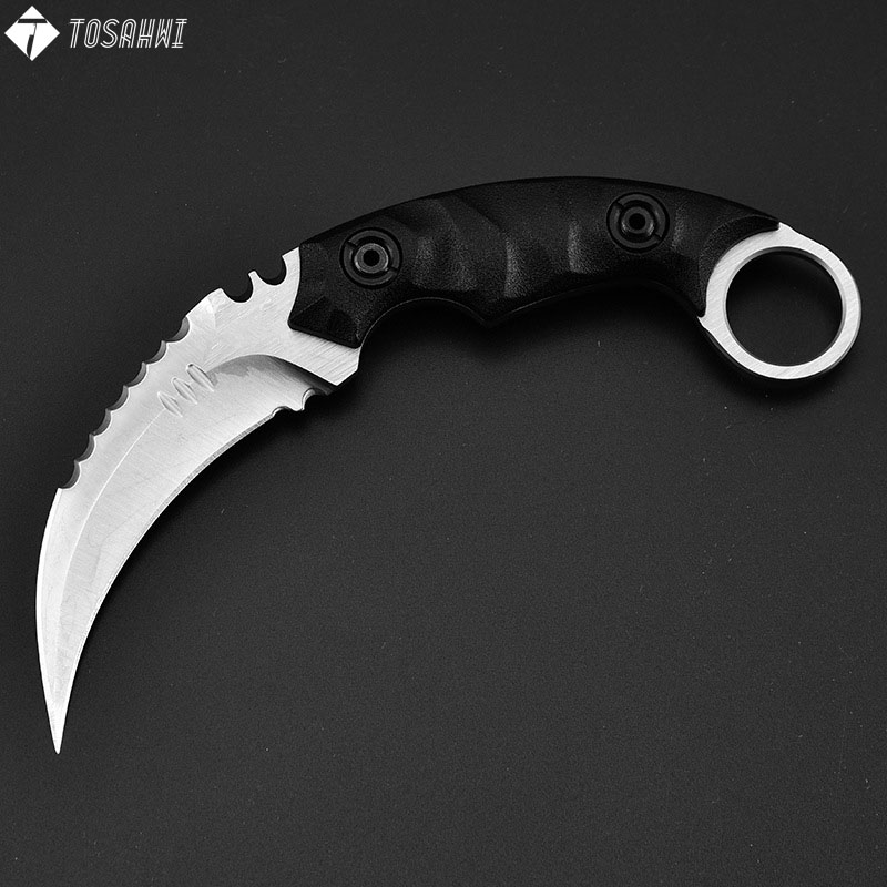 TOSAHWI Handmade Karambit Outdoor Self-defense Knife-9074