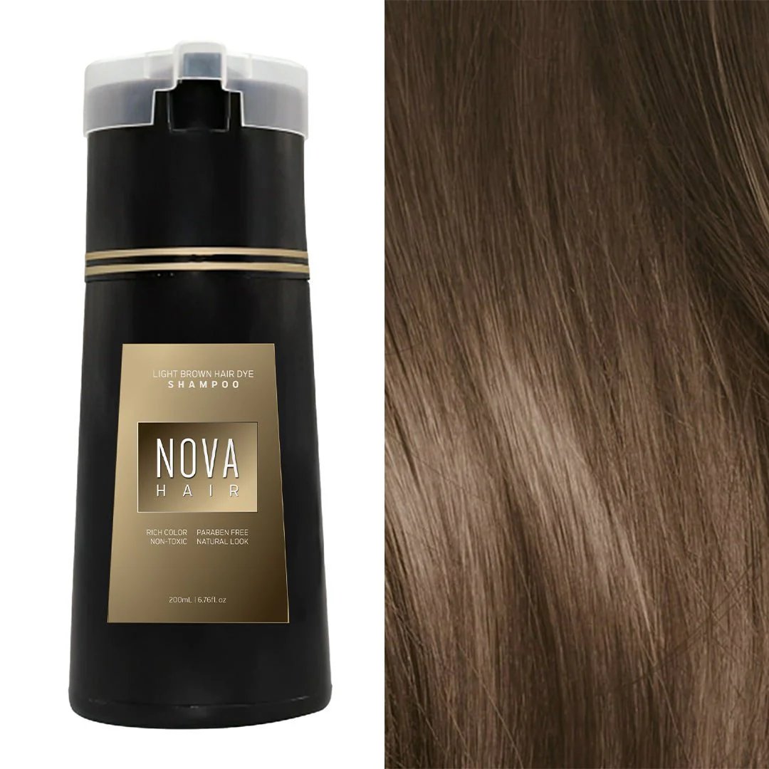 🔥LAST DAY 50% OFF🔥--NovaHair Instant Dye Shampoo🔥BUY 2 FREE SHIPPING