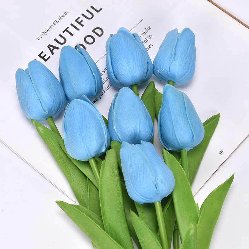 ✨This Week's Special Price $14.95💥UV Resistant Lifelike Artificial Tulips Flowers💐