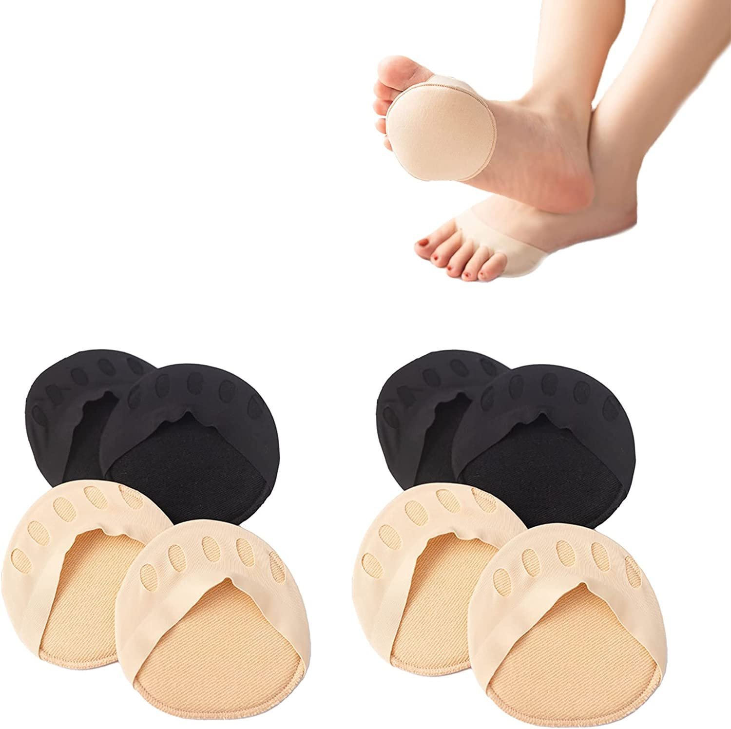 ( HOT SALE NOW-48% OFF) - Cushioning ice silk high heel insoles, BUY 2 GET 2FREE (12 Pairs)