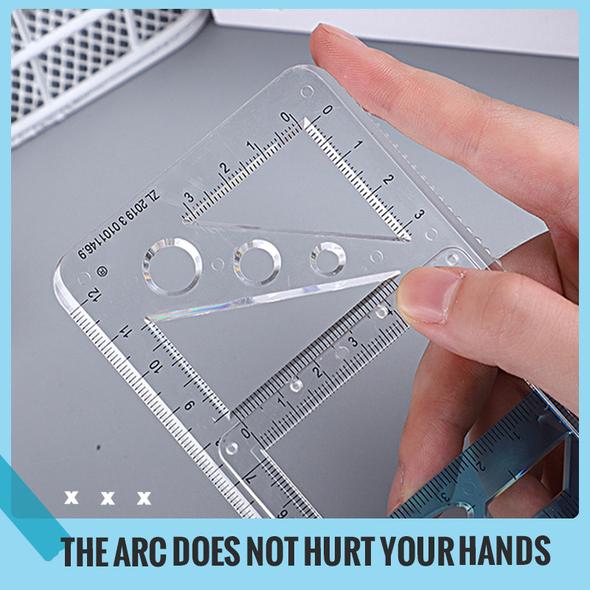 🔥Last Day Sales- 60% OFF🔥2023 Updated Design 14-in-1 Geometric Rulers, Buy 1 Get 1 free (✈VIP SHIPPING✈)