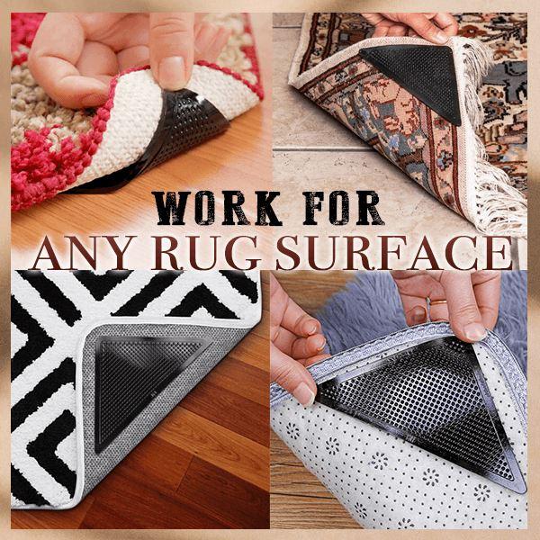 (WOMEN'S DAY PROMOTION-50%OFF) Non-slip Rug Grippers (4PCS) - BUY 3 GET 3 FREE