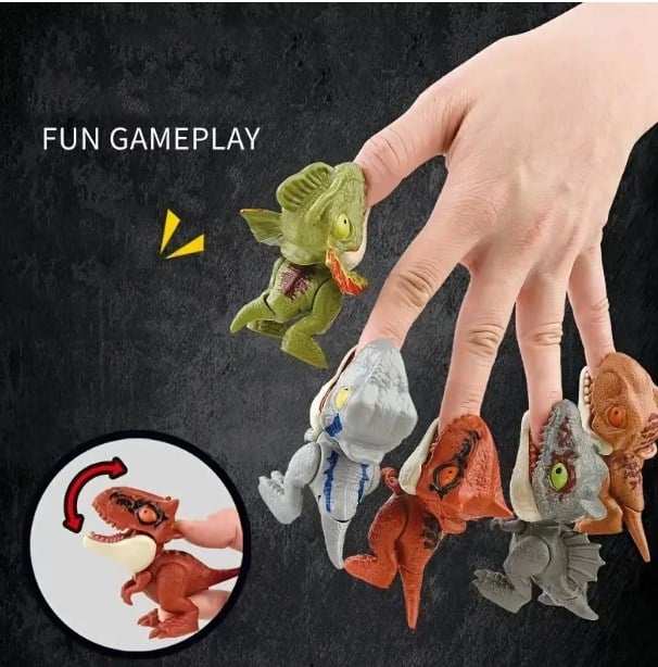 🎁2023-Christmas Hot Sale🎁50% OFF- Finger Biting Dinosaur Toy